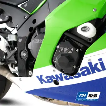 thumbnail image 2 of Motorcycle Frame Sliders No-Cut Frame Sliders For Kawasaki Ninja ZX10R ( 2011-2023) - Crash Protection 2015 Zx10r Parts 2 of 10