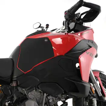 R&G Tank Traction Grips for Ducati Multistrada V2 '25- (2-Piece Kit)