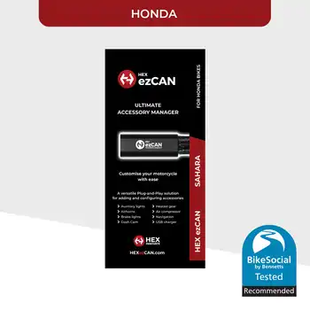 HEX ezCAN - Sahara for Honda Bikes