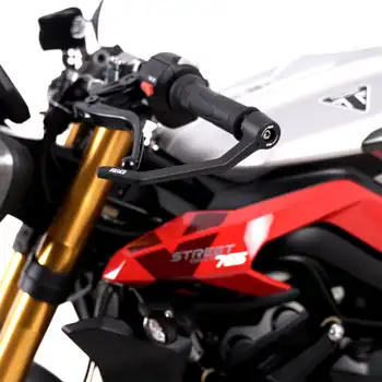 R&G Interlock Clutch Lever Guard for Suzuki GSX-S750 '17- '24, Triumph Street Triple R/RS 765 '17-, Street Triple S 765 '17- '20, Street Triple 765 RX '26-, Yamaha YZF-R6 '17-, Aprilia Tuono 660 '21- '24, Honda Dax 125 '22-