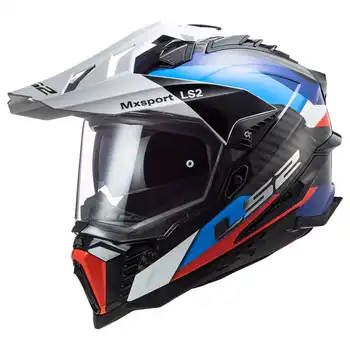 LS2 MX701 CARBON EXPLORER FRONTIER BLACK/ BLUE HELMET