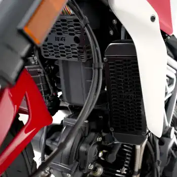 PRO Oil Cooler Guard for Ducati Scrambler Icon, Nightshift & Full Throttle '23-, Scrambler Icon '15-'20, Desert Sled '17-'21, Scrambler Flat Track Pro '16 & '19, Scrambler Classic '15-'20, Monster 797 '17-'18 & Scrambler Urban Enduro '15-'17