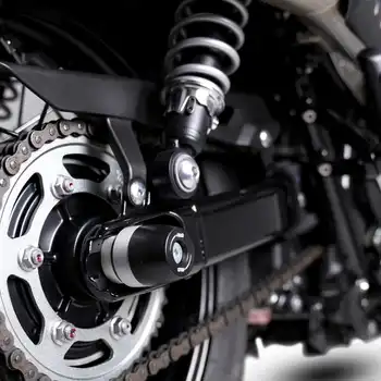 APEX Swingarm Protectors for the Triumph Scrambler 900 '23-, Speed Twin 900 '25- & Speed Twin 1200 '24-