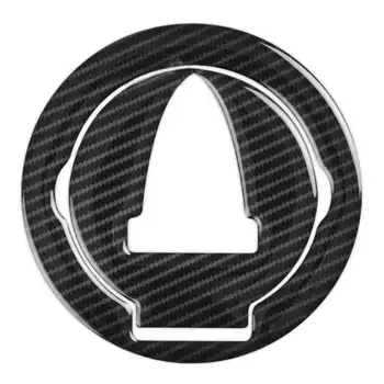 Red Dynamic Carbon Fibre Fuel Cap Protector for most Aprilia models