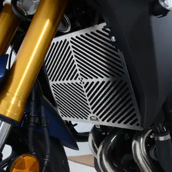Stainless Steel Radiator Guard for Yamaha MT-09 '17-'20 (FZ-09), SP '18-'20 & Tracer 900 GT '18-'20 models.