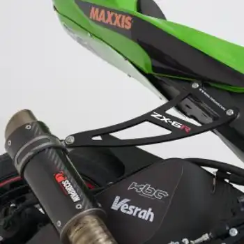 Exhaust Hanger And Footrest Blanking Plate For Kawasaki ZX6R '09- '24