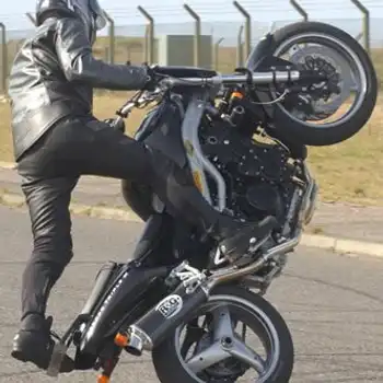 Crash Protectors - Classic Style for Triumph Speed Triple '97- '07.