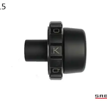 Kaoko Throttle Stabilizer for BMW C650GT Scooter (2013-) & C600 Sport / Evolution Scooter (2013-)with black bar end weights