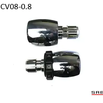 Kaoko Throttle Stabilizer for Victory 2008 onwards models (incl. matching left hand side Bar-End Weight : Barrel shape with chrome finish) 