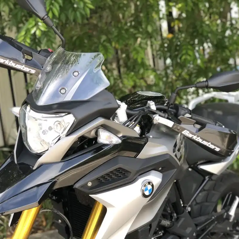 BarkBusters Handguard Hardware Kit-Two Point for BMW G310R '16-, G310GS '17-