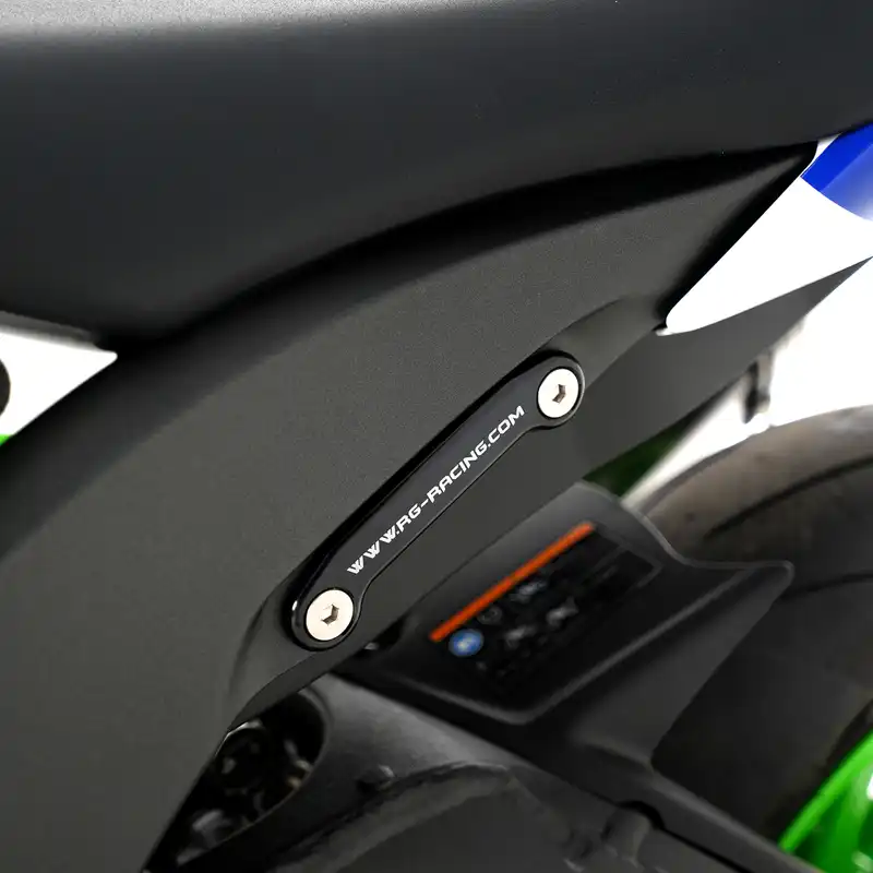 Rear Foot Rest Blanking Plates for Kawasaki ZX10R '11- '24 & ZX-10RR '21- '24