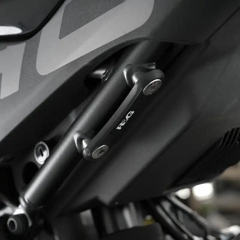 Rear Foot Rest Blanking Plates for CFMoto 450SS/SR '23- (LHS)