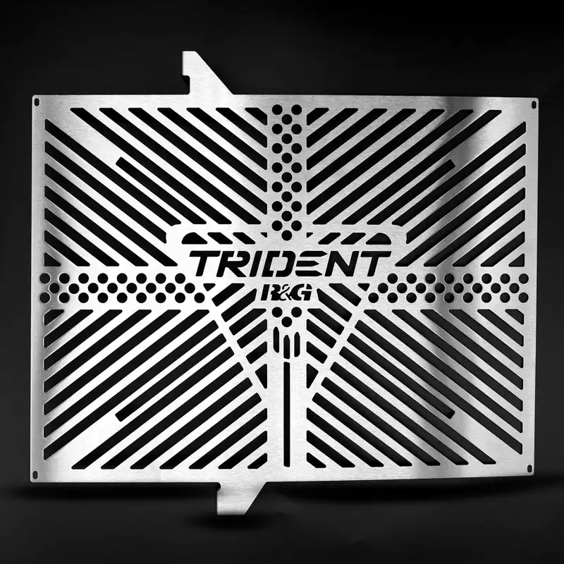 Branded Radiator Guards for Triumph Trident 660 '21- 