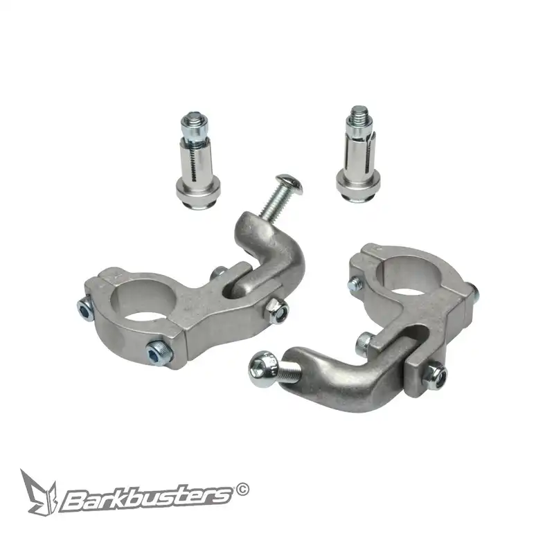 BarkBusters Handlebar Clamp Kit (Tapered) - Renthal Fatbars