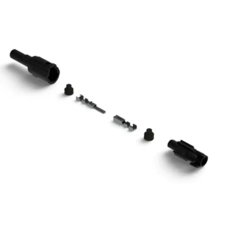 DENALI MT Series 1-Pin Waterproof Connector Set, Male & Female Connectors with Terminals & Seals