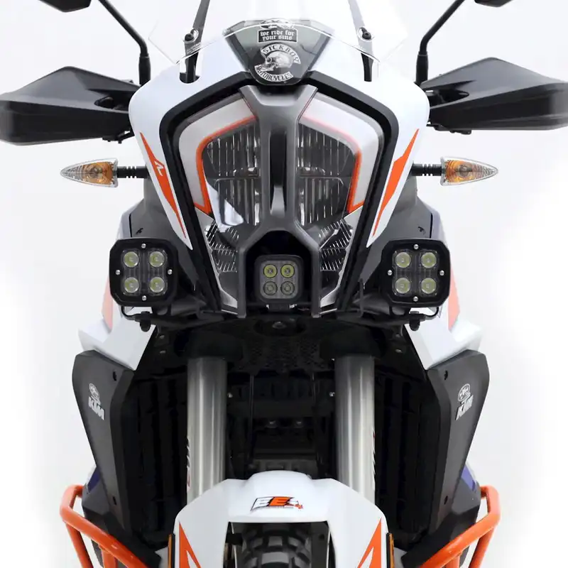 Denali Upper Driving Light Mount for KTM 1290 Super Adventure R/S 21'-