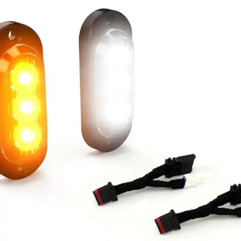 Denali Plug-&-Play T3 Turn Signal Handguard Kit for Harley-Davidson Pan America 1250