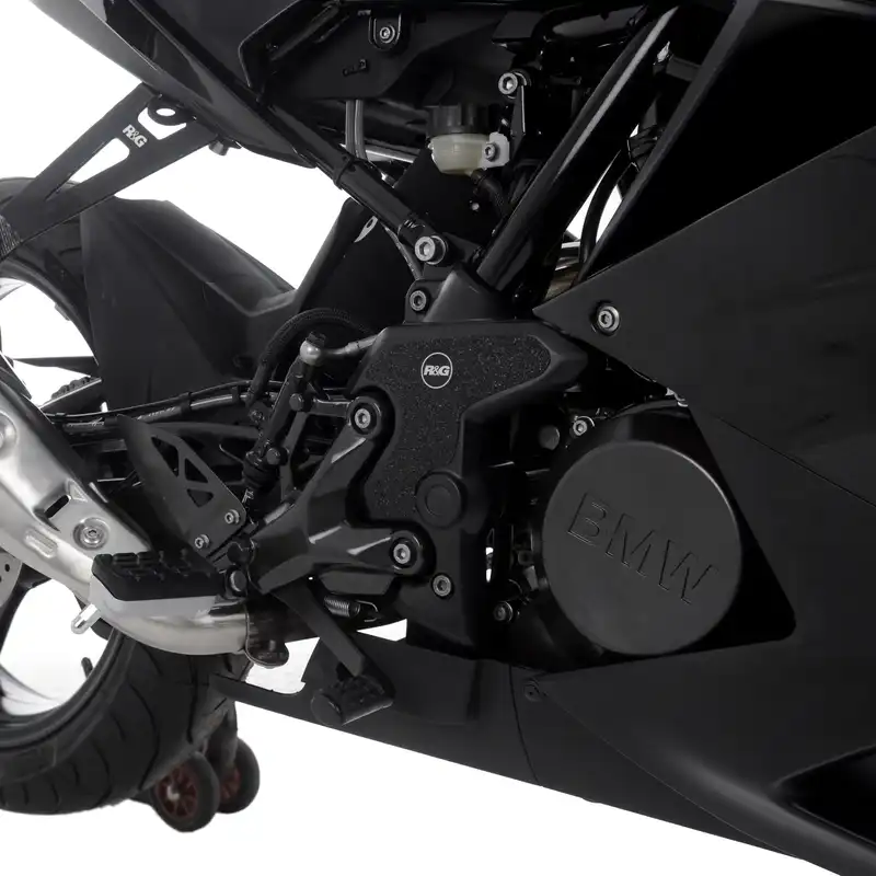 R&G Boot Guard kit for BMW G310RR '22- & TVS Apache RR 310 '21-