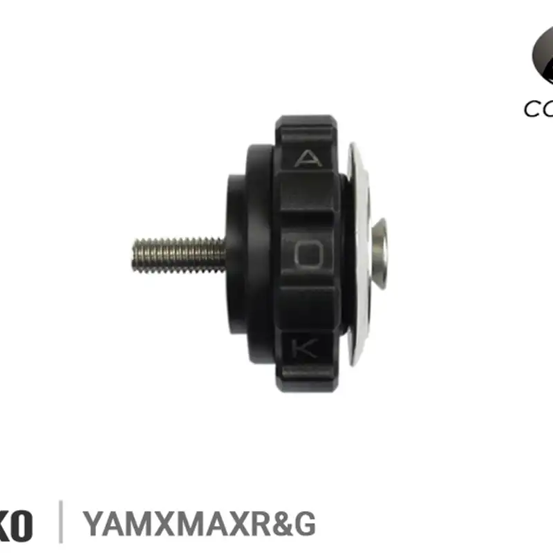 Kaoko Throttle Stabilizer for Yamaha XMAX 300 '17- (with R&G Bar End Sliders fitted)