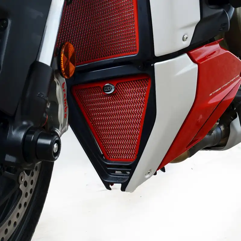 Oil Cooler Guard for Ducati Streetfighter V4(S) '20-, Panigale V4R '19-, Panigale V4(S) '18- '24 & Panigale Speciale '18-