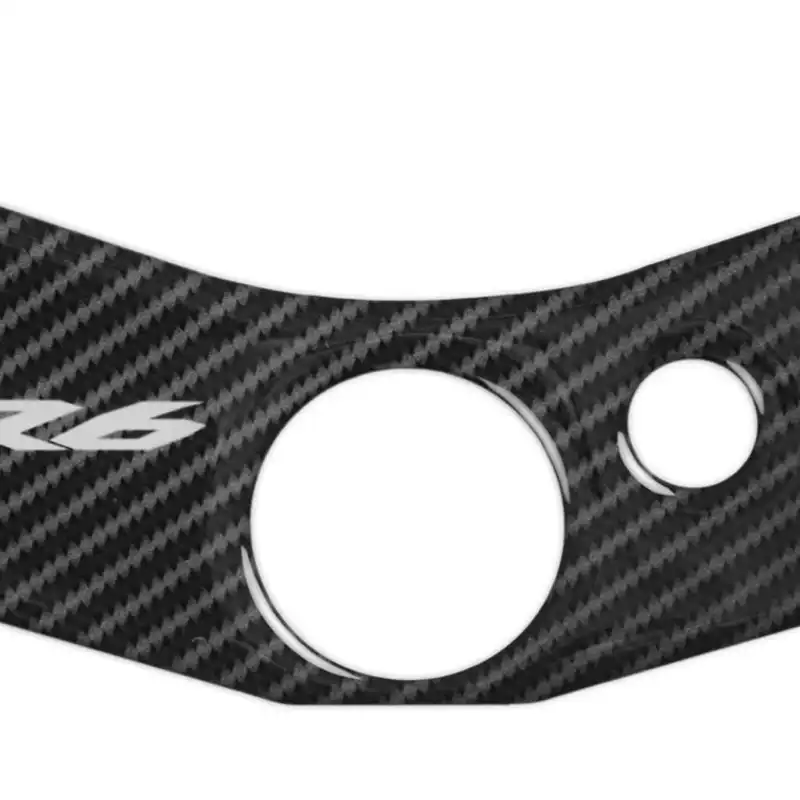 Red Dynamic Carbon Fibre Yoke Pad for Yamaha YZF-R6 '06-'16