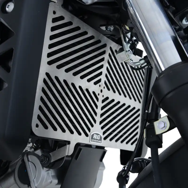 Stainless Steel Radiator Guards for the Suzuki SV650 '16- & SV650X '18- models