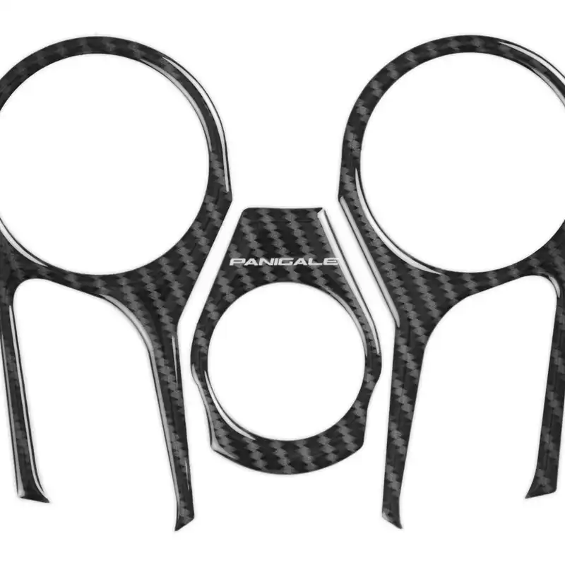 Red Dynamic Carbon Fibre Yoke Pad for Ducati Panigale 1199/1299 '12-'16 models