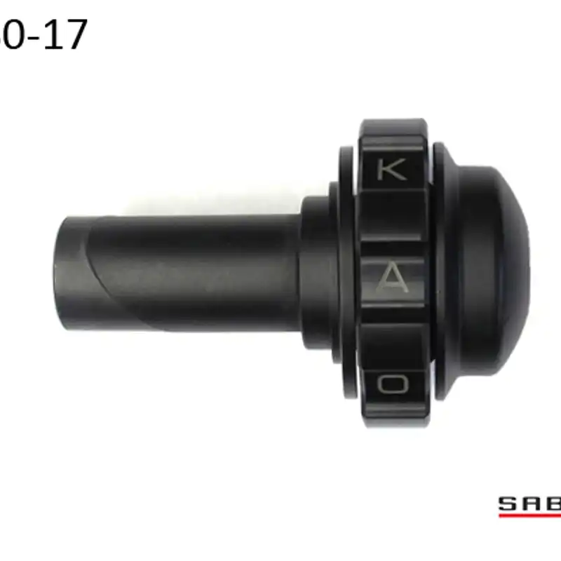 Kaoko Throttle Stabilizer for Honda models with 30mm OD bar weights with 17mm ID handle bar tubes; including CB600 Hornet (2008-), CB1000R Predator (2008-), CBF1000/F, CBF600,CB1300. 