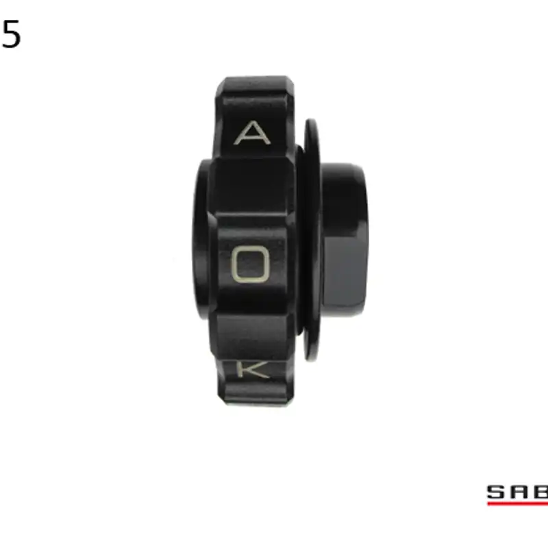 Kaoko Throttle Stabilizer for the MV Agusta Rivale 800cc (2013) (with OEM Hand Guards)