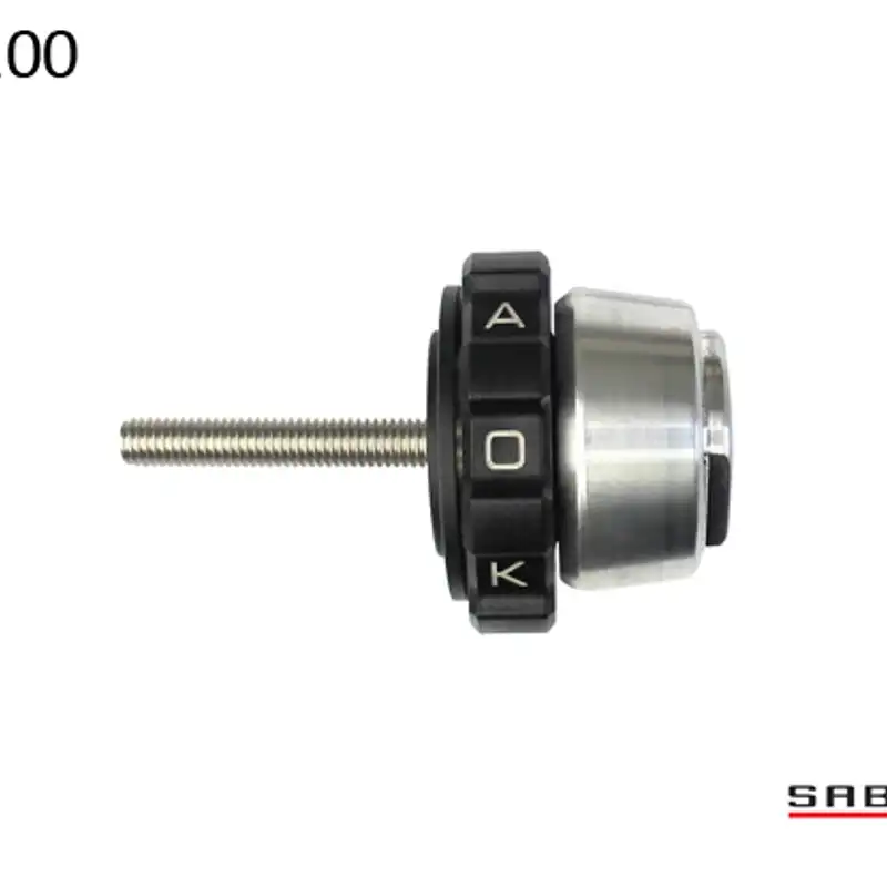 Kaoko Throttle Stabilizer for the Triumph Tiger 1200 Explorer (2013-) (with OEM Hand guards)