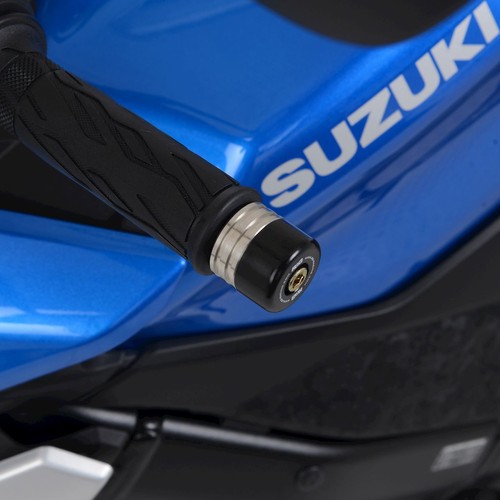 B00RUEFC48 Hand Bar Ends Compatible With Suzuki GSXR 600 750 1000 Katana SV650S TL1000S Bandit Blue SMT 