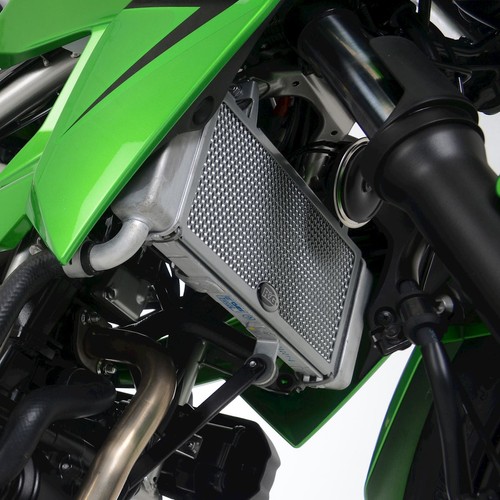 2014-2016 R&G RACING STAINLESS STEEL Radiator Guard Cover for Kawasaki Z800 