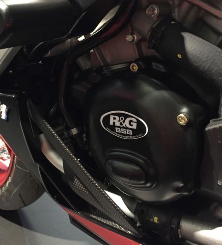 2015-2017 R&G RACING Carbon Fibre Swingarm Guard Aprilia RSV4-RF