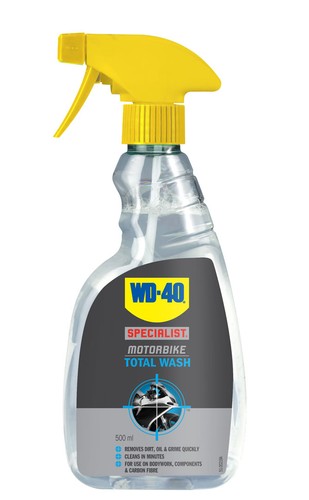 wd40 on motorcycle